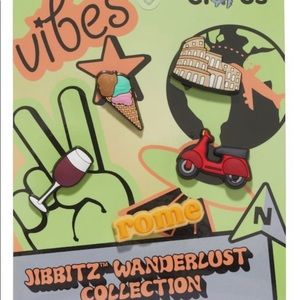 Rome Crocs Jibbitz Wanderlust